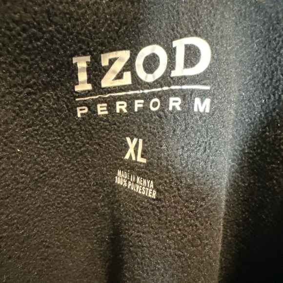IZOD Full Zip Sweater Performance Knit - Picture 3 of 4